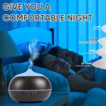PUX2-25K Essential Oil Diffuser BPA Free Ultrasonic Aromatherapy Diffuser